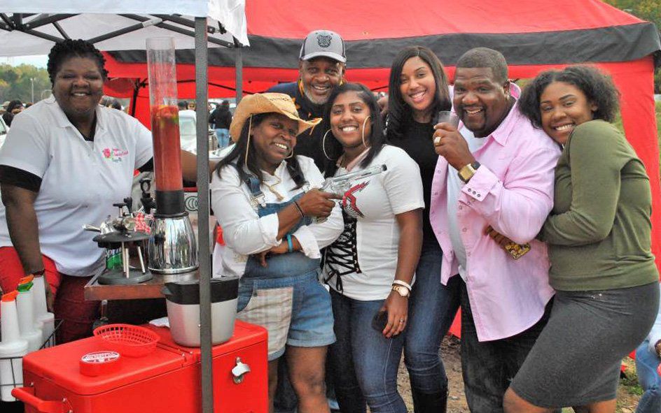 WSSU Homecoming tailgating